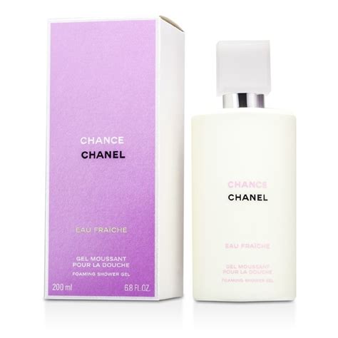 chanel chance eau fraiche foaming shower gel 200ml|chanel chance eau fraiche sephora.